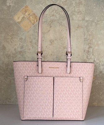 Michael Kors Jet Set Travel Medium Double Pocket Tote Shoulder Bag