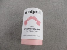 NodPod Sleep Mask Weighted Blanket For Eyes Eye Pillow Pink New Open Box