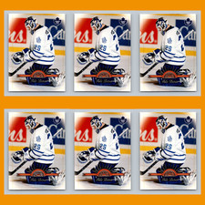 Felix Potvin Lot 6 Hockey Cards 1997 Leaf Toronto Maple Leafs Set Collection NHL