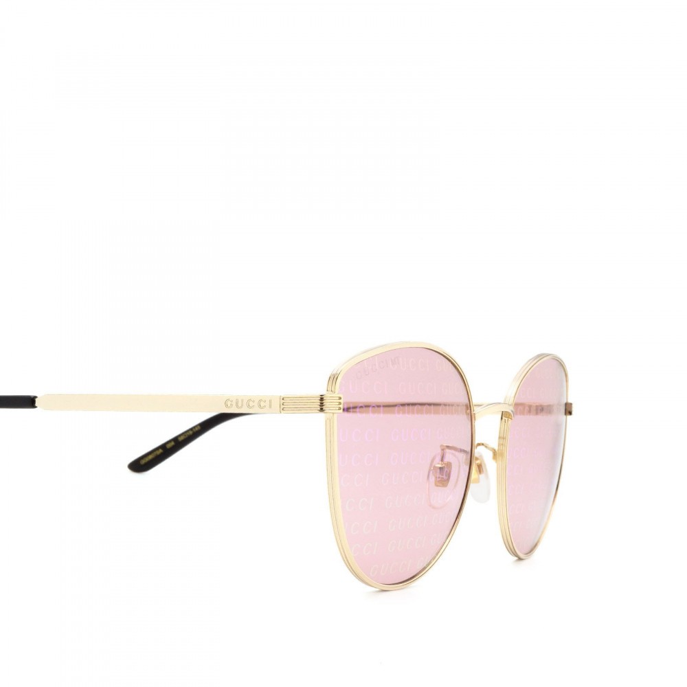 GUCCI サングラス　GG0807SA 004 ロゴ入りレンズ　美品 NEW Gucci GG0807SA-004-58 Sunglasses 58mm 100% Authentic | eBay