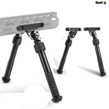 6-9" V8 Tactical Bipod Heavy Duty Adjustable Hunting Rifle Bipod for M-lok Rail