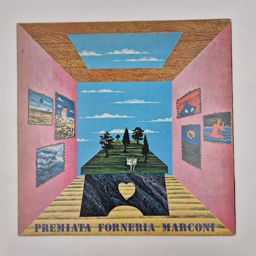 LP Premiata Forneria Marconi- DZSNL 55155 Rca Il Banchetto Geranio Vinile Pop 