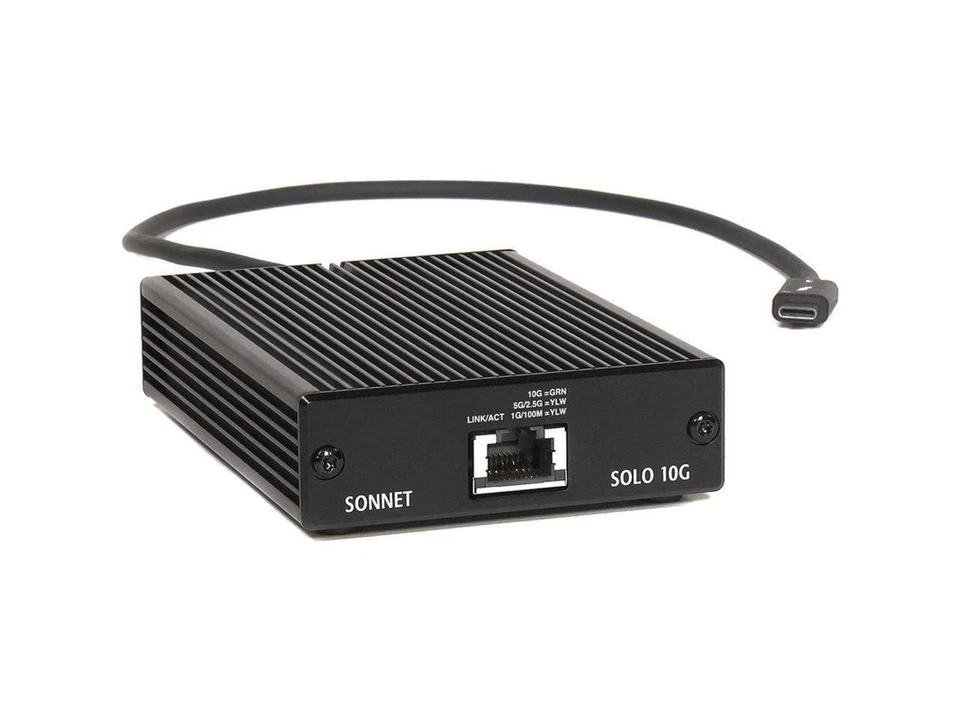 Sonnet Solo 10G Thunderbolt 3 to 10 Gigabit Ethernet Adapter with NBASE-T - Image 4 of 4