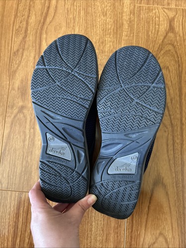 Dansko Sondra Knit Blue Clogs Mule Women’s Size EUR 39 Comfy Shoes, US Size 8.5 - Picture 8 of 12