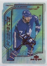 2020-21 MVP 20th Anniversary Colors & Contours Green 10/20 Timothy Liljegren 2d8