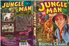 Jungle Man - Buster Crabbe  (DVD, 1941) W/Case Nice!