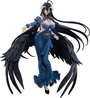 Overlord Albedo Jet Black Dress Pop Up Parade Sp Pvc Statue 25 Cm Neu Ovp