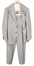 Suitsupply Havana Mens Suit UK36R Slim Fit Super 110s Wool Grey 2-Piece
