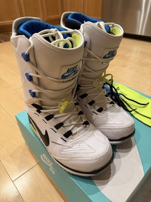 Nike Zoom Kaiju Snowboard Boots 376276 102 Men's Size 7 White | eBay
