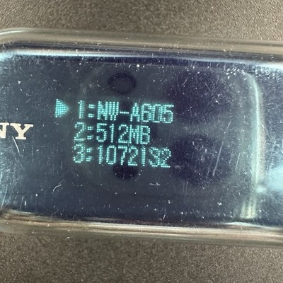 Sony NW-A605 Net Work Walkman Portable Audio Player 512MB Blue