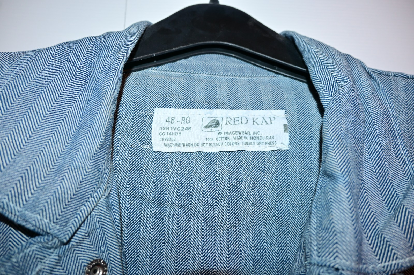 Red Kap Men's Work Long Sleeve Coveralls Size 48-RG