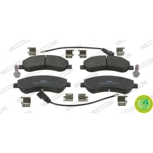 Plaquettes de frein Ferodo FVR1928 Premier Eco Friction pour VW