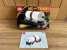 Lego 9V RC TRAIN Railway 10016 Octan Tank Waggon Carriage BOX AND INSTRUCTIONS