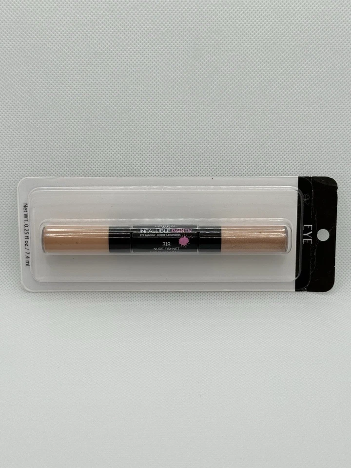 L’OREAL Infallible Paints Eyeshadow Duo- #318 Nude Fisnet (.25 oz) - Image 3 of 4