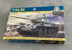 Italeri T34/85 Zavod 183 Mod 1944, Model Kit No. 6545, Original Box