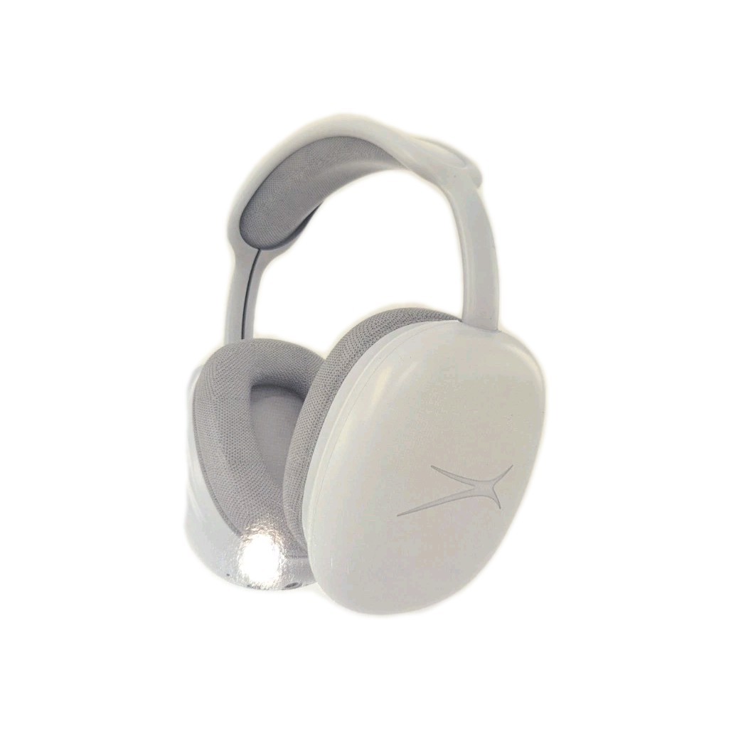 Altec Lansing BOOST Wireless Over Ear Headphones MZX3007-WHTSIL | eBay