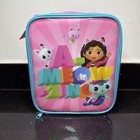 Gabby's Dollhouse Thermal Insulated Lunch Bag Zipped Dreamworks Kitten New