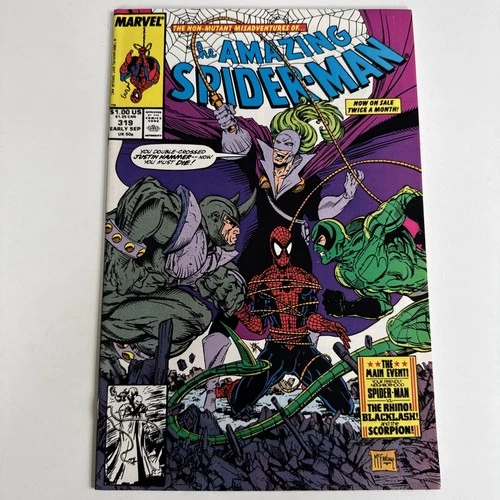 Amazing Spider-Man # 319 - Direct | VF | Todd McFarlane | Marvel Comics 1989