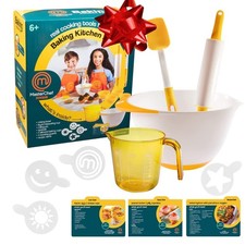 Baking Kitchen Set for Kids - 7 Pc. Kit Includes Real Cooking Tools for Kids ...