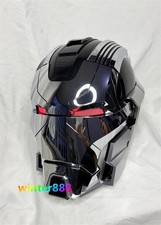 Iron Man 1:1 Helmet MK17 Voice Control Wearable Silvery Ver ABS Mask LED Collect
