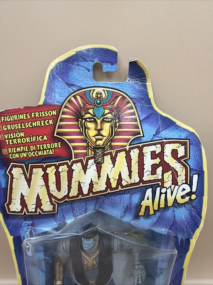 Mummies Alive Fright Sight Armon 1998 Series 2 never released RARE action figure - Imagen 4 de 4