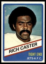 1976 Topps Wonder Bread All-Star Series Rich Caster New York Jets #6