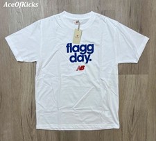 New Balance Made in USA Cooper Flagg Day White T-Shirt SZ S-XL Men's MT51548