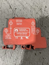 🔥Continental Industries I.O.-ODC-RO-060 Interface Module Fuse Indicator 🇺🇸