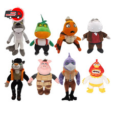 The Bad. Guys Movie Series 2 Characters Plush Toy Stuffed Doll For Kids Gifts