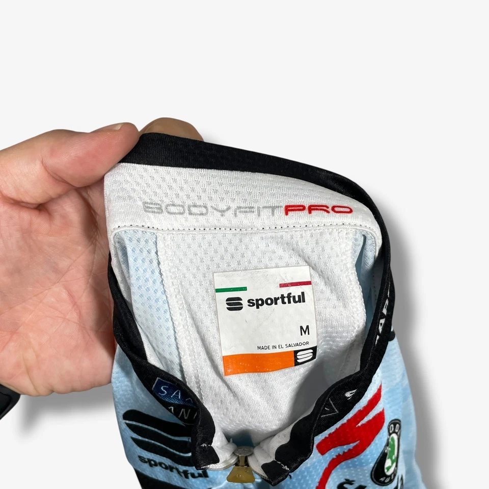 Sportful Bodyfit Pro Cycling Jersey Womens M Sungard Full ZIp Athletic Stretch - Image 3 of 4