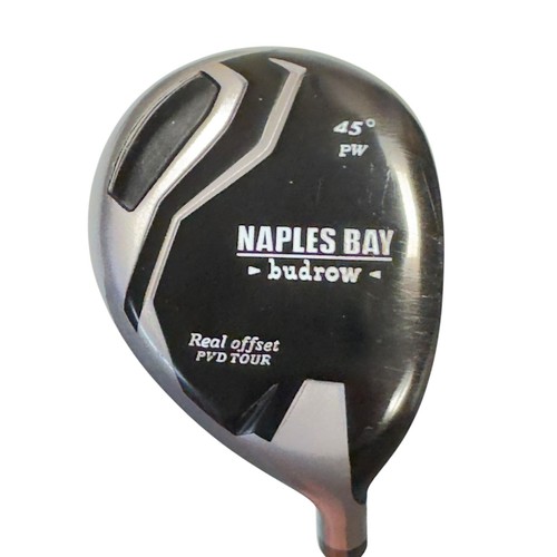 Naples Bay Budrow Real Offset PVD Tour 45° Pitching Wedge – RH – Senior Flex - Picture 2 of 24