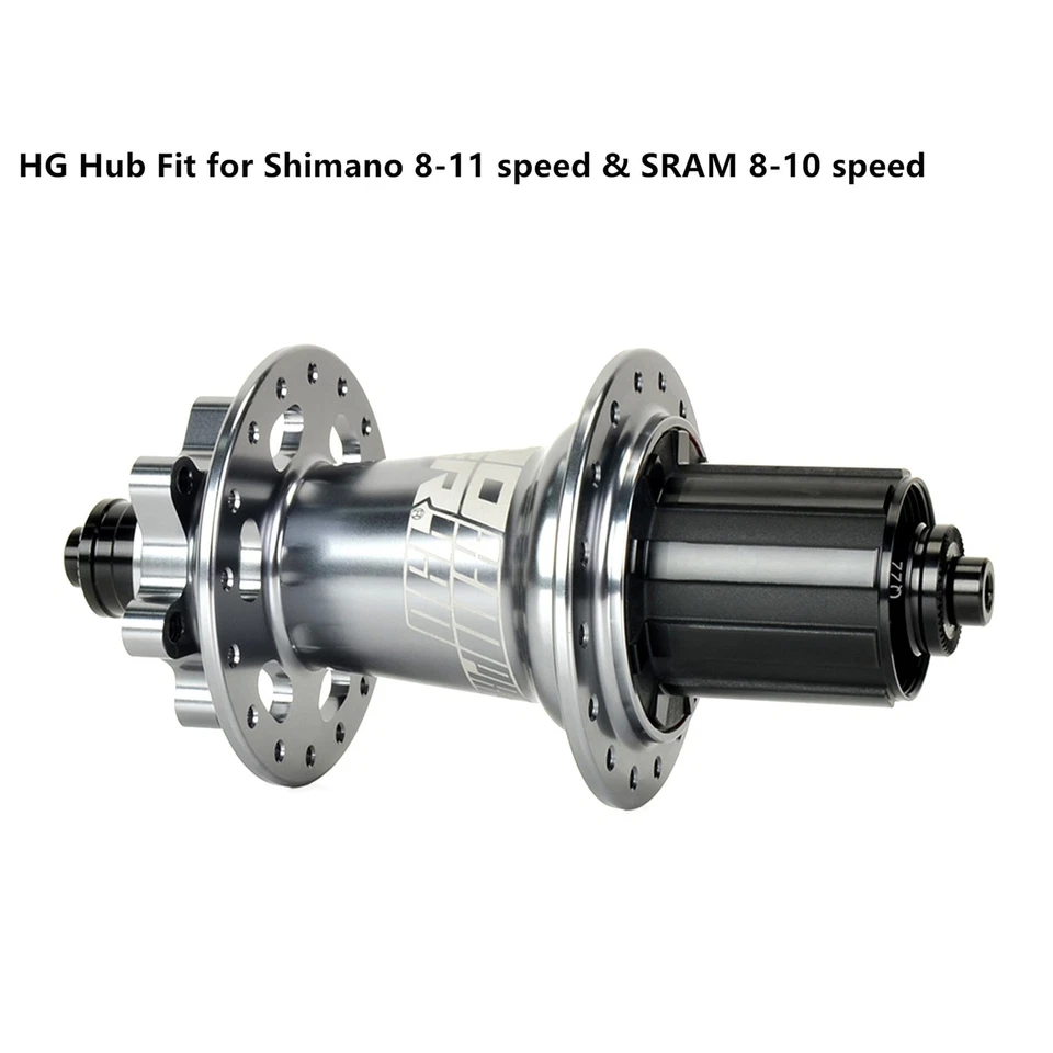 Juego de bujes para bicicleta de montaña BestParts, buje MTB XM490 32 orificios disco de liberación rápida (QR)... Foto 3 de 4