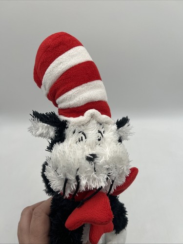 Manhattan Toy 2002 Dr. Seuss Katze mit Hut 21 Zoll Plüsch schwarz weiß groß flauschig - Bild 15 von 17