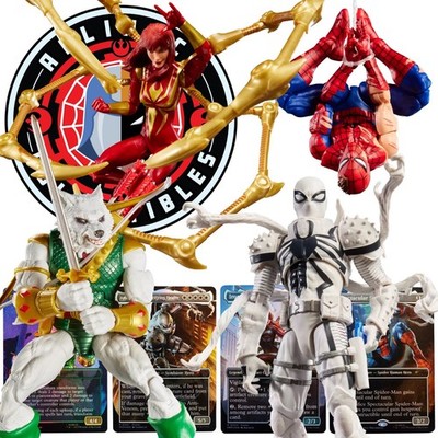 IN HAND! Marvel Legends Magic the Gathering SPIDER-MAN 6