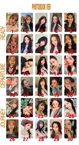 fromis_9 From Our 20’s ÁLBUM TARJETA FOTOGRÁFICA OFICIAL ORIGINAL KPOP BAEK JI HEON - Imagen 85 de 97