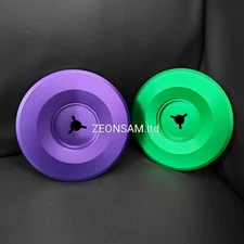 2 X NEW NAB Hub Adapters For Reel To Reel Tape Recorders（Green+Purple）