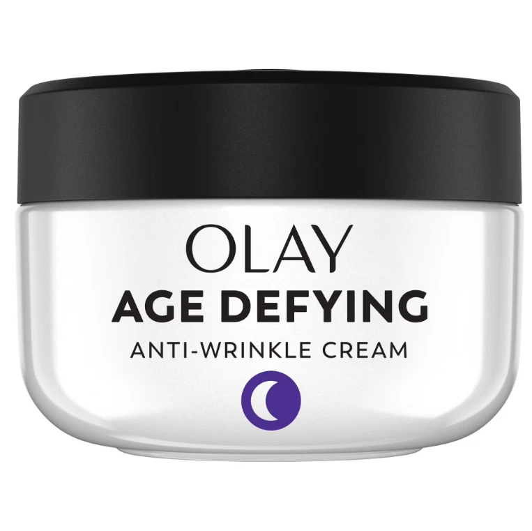 Olay Age Defying Classic Night Cream Anti Wrinkle Aging Moisturizer 2 oz NEW - Image 3 of 4