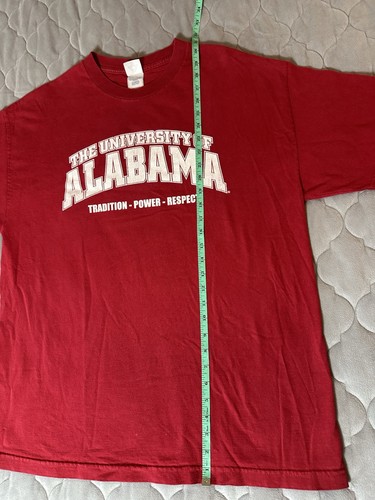 Camicia University Alabama Crimson Tide 2 lati uomo XL extra large C106 - Foto 5 di 5