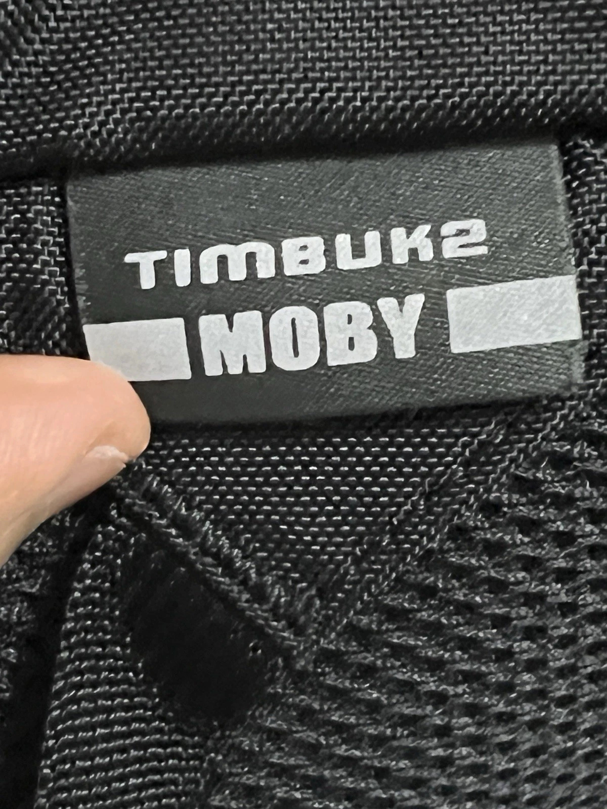 Zaino Timbuk2 Moby 26L Nero Zaino 15 17” Manica Portatile Tasche Espandibili