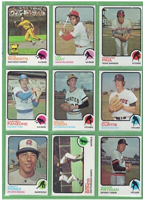 1973 Topps Baseball complete your set