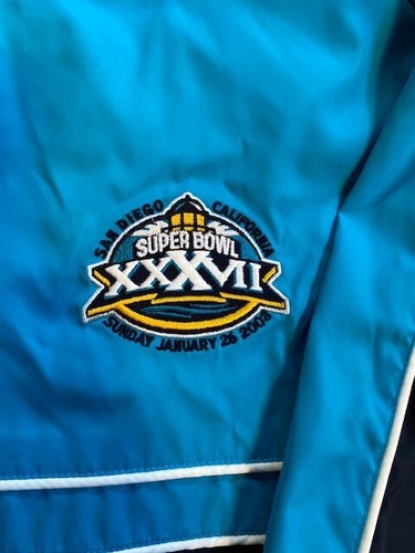Vintage 2003 Super Bowl 37 Jacket -Reebok, Men's Size XL w/o Tags Raiders & Bucs - Picture 2 of 7