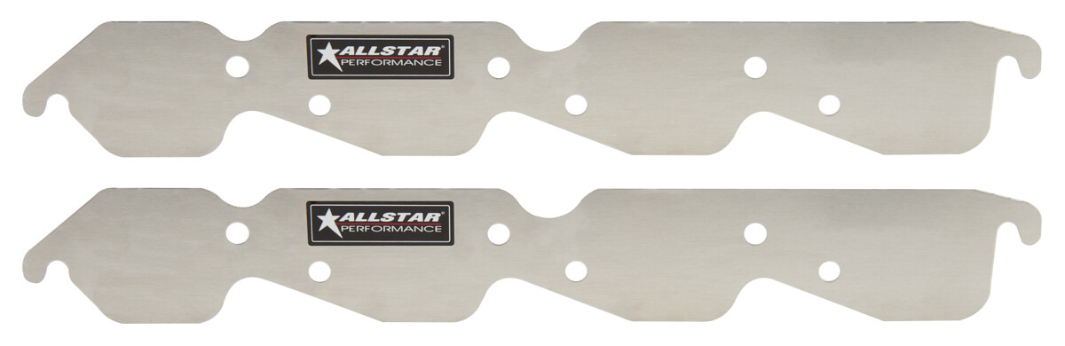 Allstar Exhaust Block Off Plates BBC ALL34219 Allstar Exhaust Block Off Plates BBC ALL34219