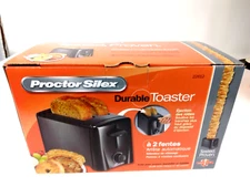 Proctor Silex Toaster 2 Slice with 7 Shade Settings Auto Shutoff and Toast Boost