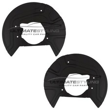 Front Brake Disc Dust Shields BMW X3 E83 2004-2011 Aluminium 1 Pair Left & Right