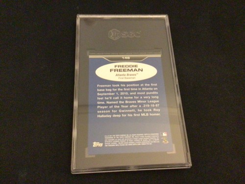 2011 Topps Lineage Freddie Freeman RC #146 SGC 9.5 #0720585 - Picture 3 of 3