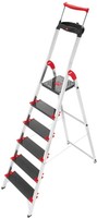 Home Step Ladder Extra Deep 6 Tread Durable Lightweight Aluminum Extendable Rail Home Step Ladder Extra Deep 6 Tread Durable Lightweight Aluminum Extendable Rail