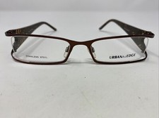 Urban Edge U7366 MARRONE 53-18-142 montatura per occhiali da vista full rim metallo G369