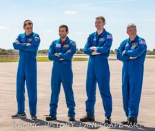 2023 FEB 21st NASA SpaceX Crew 6 Arrival KSC Bowen Hoburg Alneyardi Fedyaeu