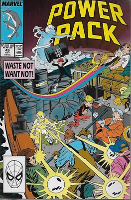 Power Pack No.49 / 1989 Jon Bogdanove & James Sherman