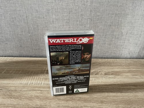 Waterloo (1970) VHS Video,Retro Rod Steiger, Christopher Plummer, Orson Welles - Picture 2 of 2